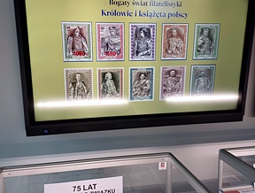 Pokazy filatelistyczne z okazji dwóch rocznic