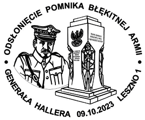 Odsłonięcie pomnika Błękitnej Armii Hallera