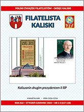 Filatelista Kaliski - okładka