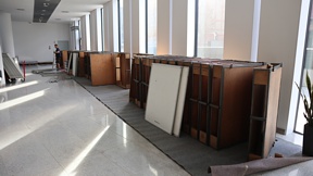 Foto - Prace organizacyjne przy XXII OWF